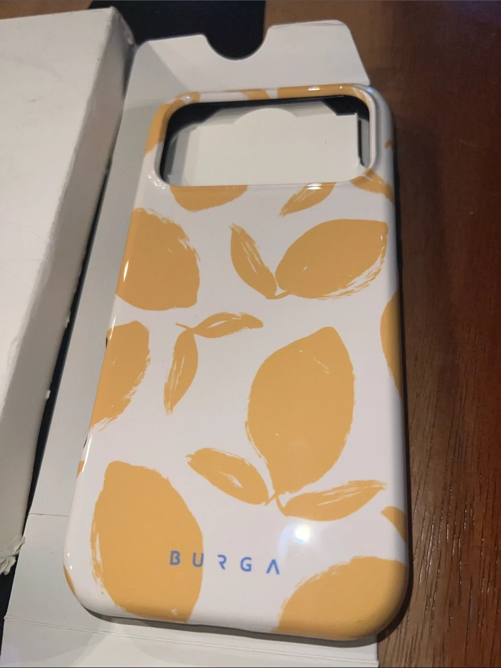 Burga tough case Lemon Tart - iPhone 17 Pro Max Case